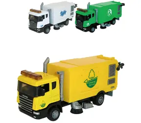 MAC TOYS Upratovacie vozidlo Scania / Kov a plast / Mierka 1:48 / 3 farebné varianty