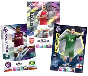 PANINI Zberateľské karty Adrenalyn XL Premier League 2023/2024 / Starter Set / 3x booster + album + plagát