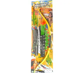 Orion Indiánsky lúk so šípmi a nožom 50 cm / 3 šípy s prísavkou / Plast / od 3 rokov