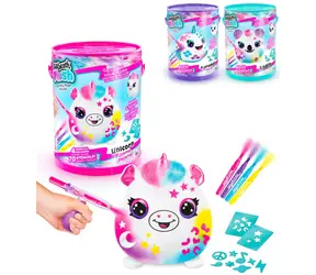 Epee Kreatívna sada Airbrush Squish Pals / 3 druhy: koala, jednorožec, narval / od 6 rokov