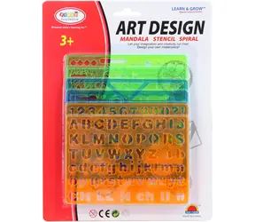Orion Kreatívna sada INSPIRO / Obkresľovacie šablóny / 6 ks / plast