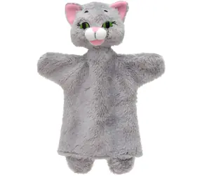 MORAVSKÁ ÚSTREDŇA Maňuška s ťapkami Mačička sivá / 26 cm / od 3 rokov