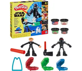 Hasbro Play-Doh Star Wars Svetelné meče / Modelovacia sada s figúrkami / 113 g / od 4 rokov