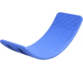 Merco Balančná doska vlnka modrá / Balančná doska / protišmyková / nosnosť 50 kg / 81 x 28 x 20 cm