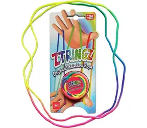 Preberačka Ztringz dúhový povrázok / Kúzelnícky povrázok / S návodom na triky