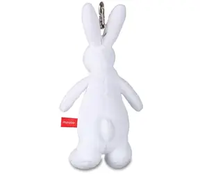 MORAVSKÁ ÚSTREDŇA Plyšový prívesok Králik Bobek s karabínkou / Kľúčenka / 17 cm / voľne / od 12 mesiacov