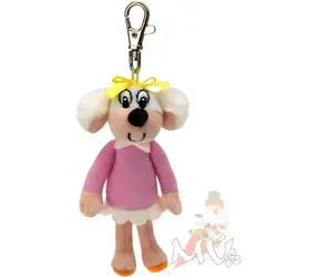 MORAVSKÁ ÚSTREDŇA Prívesok Štvorlístok Fifinka / plyš / karabínka / 12 cm / od 3 rokov