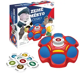 Epee Hra Krajina, mesto, Česko! / Elektronická spoločenská hra / 2-6 hráčov / od 6 rokov