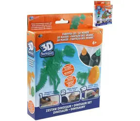 Epee Kreatívna sada 3D Magic / motýľ a kvetina alebo dinosaury / UV gél / od 3 rokov