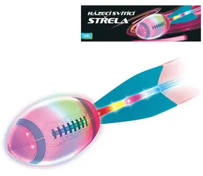 Albi Science Hádzacia svietiaca strela / LED efekty / USB-C nabíjanie / od 3 rokov