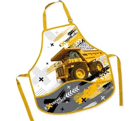 Argus Detská zástera Nákladné auto / Zástera na výtvarnú výchovu / 50 x 55 cm / od 5 rokov