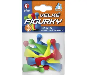 EFKO Figúrky Family / 16 ks / 4 cm / Plast / od 3 rokov