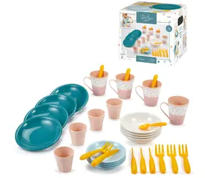 ECOIFFIER Sada riadu na piknik VertAzur / 32 dielov / Plast / od 18 mesiacov