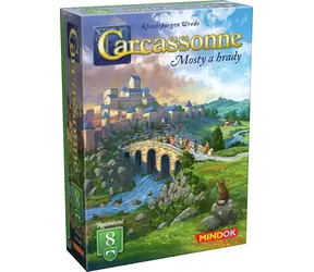 Mindok Rozšírenie Carcassonne: Mosty a hrady / Dosková hra / 8. rozšírenie / 2025
