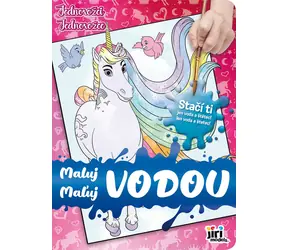 JIRI MODELS Vodové omaľovánky Jednorožce / 8 obrázkov / od 3 rokov