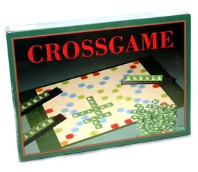 HYDRODATA Dosková hra Crossgame / Krížovky / 2 hry v balení / pre starších školákov