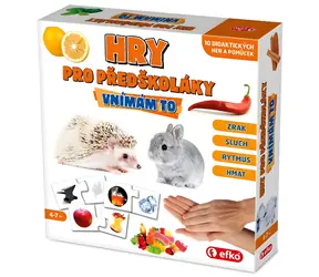EFKO Súbor hier Vnímam to / Náučná hra / od 4 rokov / 30 min / 1 hráč