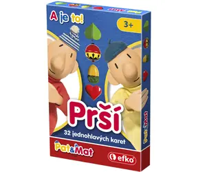 EFKO Kartová hra Prší Pat a Mat / 32 kariet / 2-5 hráčov / od 3 rokov