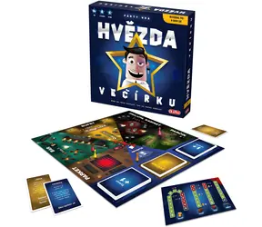 EFKO Spoločenská hra Hviezda večierka / Pre dospelých / 2+ hráčov / 30 min