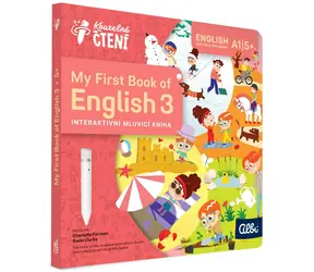 Albi Kúzelné čítanie Kniha My First Book of English 3: Actions / Hovoriaca kniha / bez Albi ceruzky / od 5 rokov