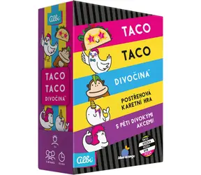 Albi Hra Taco, taco, divočina / Kartová hra / 2-8 hráčov / od 7 rokov