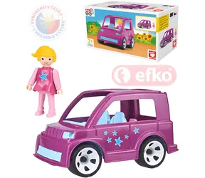 EFKO Igráček MultiGO Auto Pinky Star / Set s figúrkou / plast / od 3 rokov