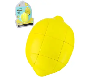 WIKY Hlavolam Citrón 8 cm / Otočný hlavolam / Plast / od 3 rokov