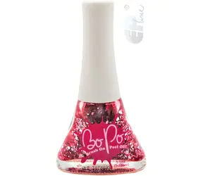 BO-PO Lak na nechty zlupovací Sparkles ružová / Trblietky / 5,5 ml