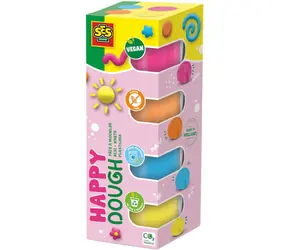 SES Creative Modelína Feel Good 4X 90g / Modelovacia hmota / bezlepková / od 1 roka