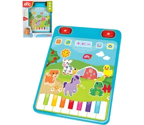 Simba ABC Baby tablet / Edukačná hračka / Svetlo a zvuk / 20 melódií / od 12 mesiacov