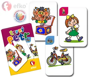 EFKO Kartová hra Čierny Peter Baby / 32 kariet / 2 a viac hráčov / od 4 rokov