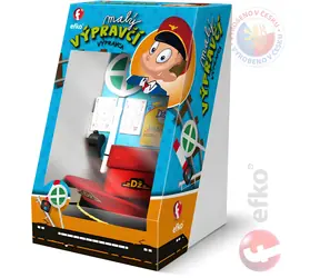 EFKO Hrací set Malý výpravca / Čiapka, výpravka, píšťalka a cestovný poriadok / od 5 rokov