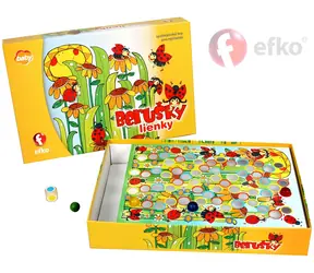 EFKO Spoločenská hra Lienky / 2-4 hráči / od 3 rokov