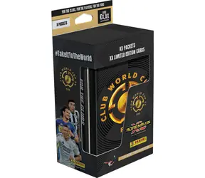 PANINI FIFA Club WORLD Cup 2025 Adrenalyn XL Plechová krabička / Zberateľské karty / 48 kariet (8 boostrov)