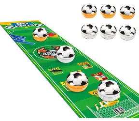 MERCO Stolná futbalová hra rolovacia / Spoločenská hra / Plast / Hracie pole 90 x 20 cm / od 3 rokov