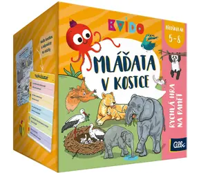 Albi Hra Kvído - Mláďatá v kocke / 60 kariet / od 5 rokov
