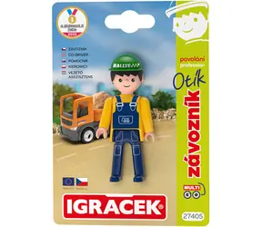 EFKO Igráček MultiGO Závozník Otík / Figúrka / Kĺbová / Krabička / 3+