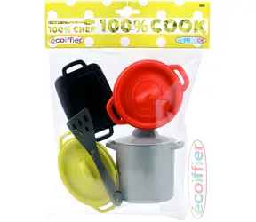 ECOIFFIER Sada riadu na varenie / 5 dielov / plast / od 18 mesiacov