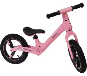 ADAR Odrážadlo ružové / 12" kolesá / Nastaviteľné sedadlo / Nosnosť 30 kg / od 2 rokov