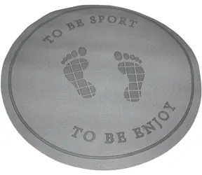 Merco Jumping Mat šedá / Podložka na cvičenie / guľatá / O 58 cm