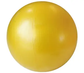 Merco FitGym overball 25cm žltá / Lopta / Rehabilitačná a balančná pomôcka / Plast