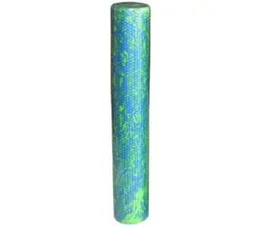 Merco EVA Foam Roller 90x15cm modro-zelená / Masážny valec / EVA pena / pre dospelých