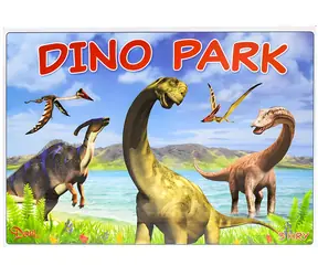 HYDRODATA Súbor hier Dino Park / 40 delených kariet / 1-2 hráči / od 4 rokov