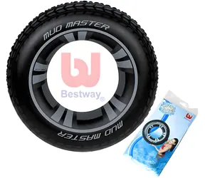 Bestway Nafukovací kruh Pneumatika Mud Master 91 cm / Nafukovací kruh / 10+ rokov