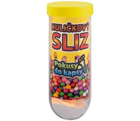 Albi SCIENCE Vedecká sada Pokusy do vrecka Guľôčkový sliz / Detský experimentálny set / farebné guličky / od 8 rokov
