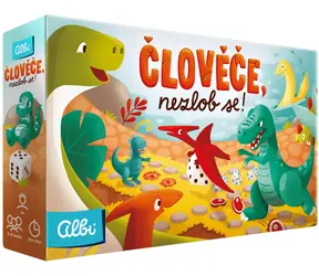 Albi Spoločenská hra Človeče, nehnevaj sa! Dinosaury / Dĺžka hry 20+ minút / Počet hráčov 2-4 / od 4 rokov