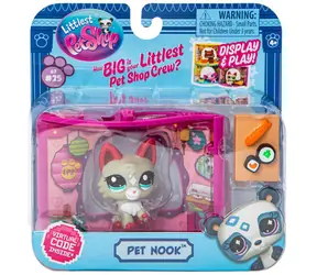 Hasbro Littlest Pet Shop Nook zvieratko s doplnkami / 4 druhy / od 3 rokov