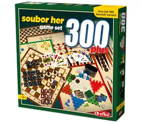 EFKO Súbor hier 300 / Spoločenská hra / 2+ hráčov / od 5 rokov