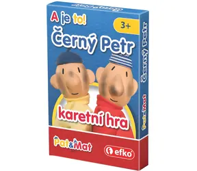 EFKO Kartová hra Čierny Peter Pat a Mat / 31 kariet / 3-6 hráčov