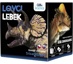 Albi Science Lovci lebiek Triceratops / Vykopávková sada / 10-30 min / od 6 rokov